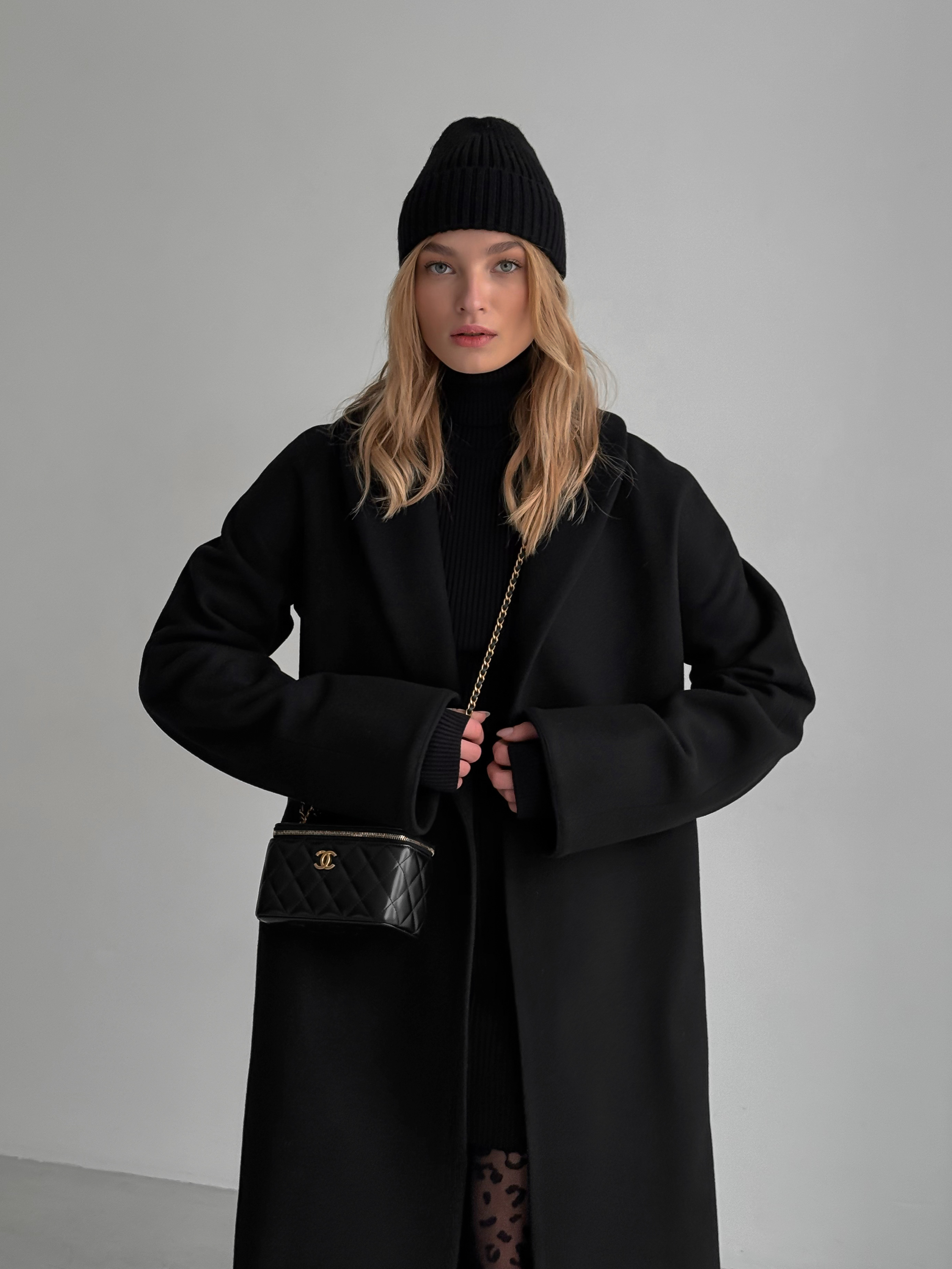Пальто Coat 2023 чорне