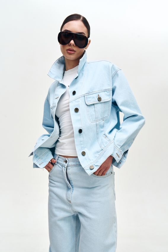 Куртка Avril блакитна