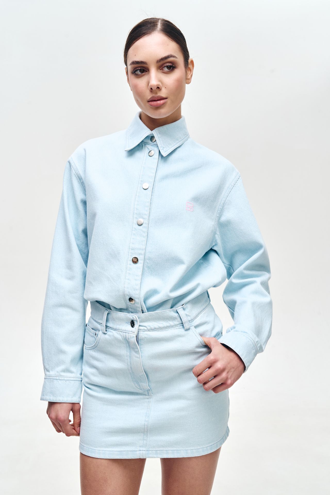 Спідниця Avril блакитна