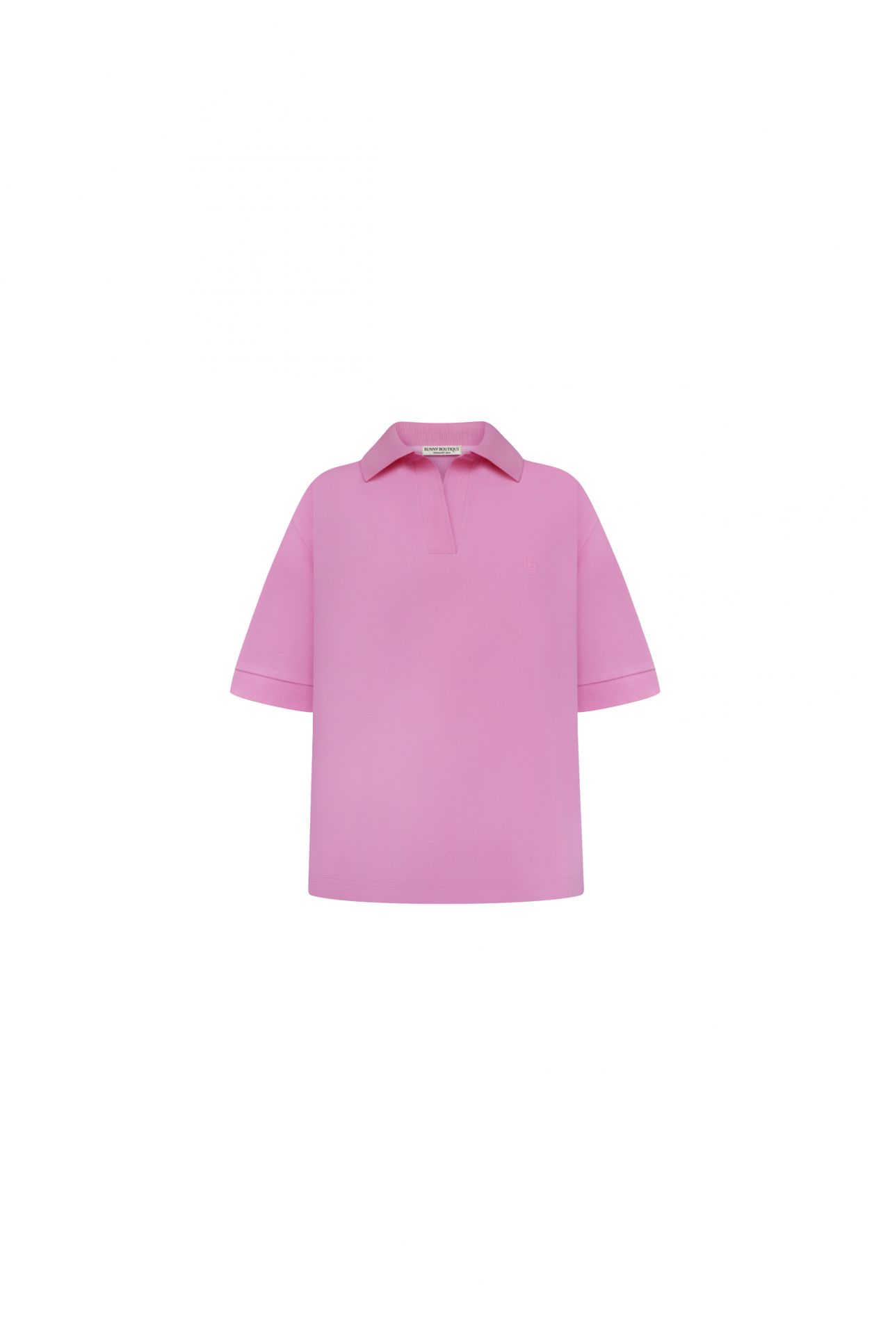 Футболка поло рожева