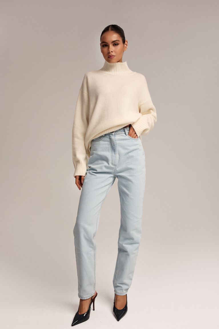 Джинси завужені блакитні