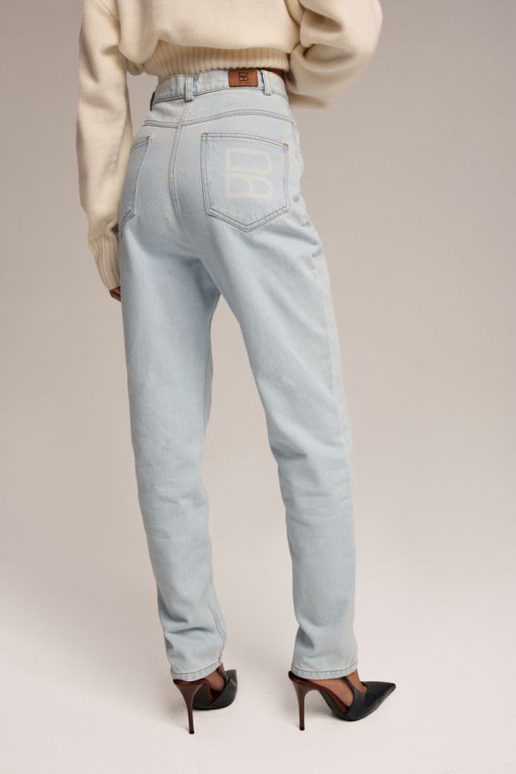 Джинси завужені блакитні