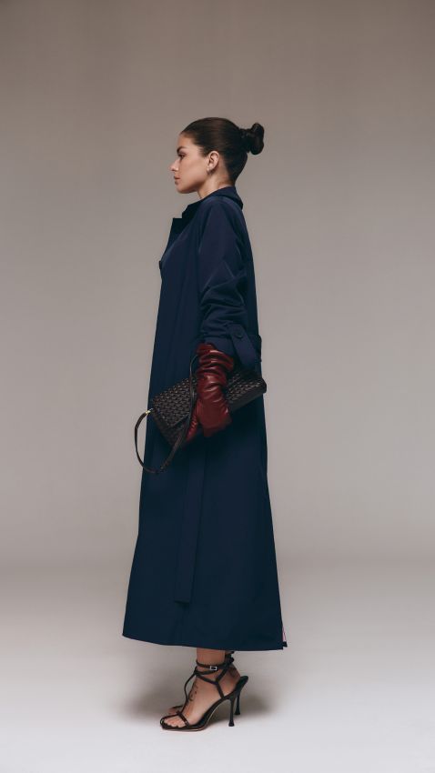 Плащ Erythrina синій