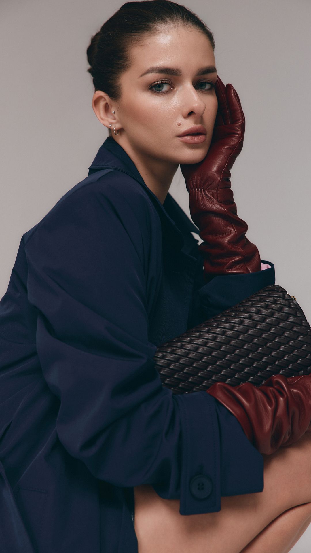 Плащ Erythrina синій