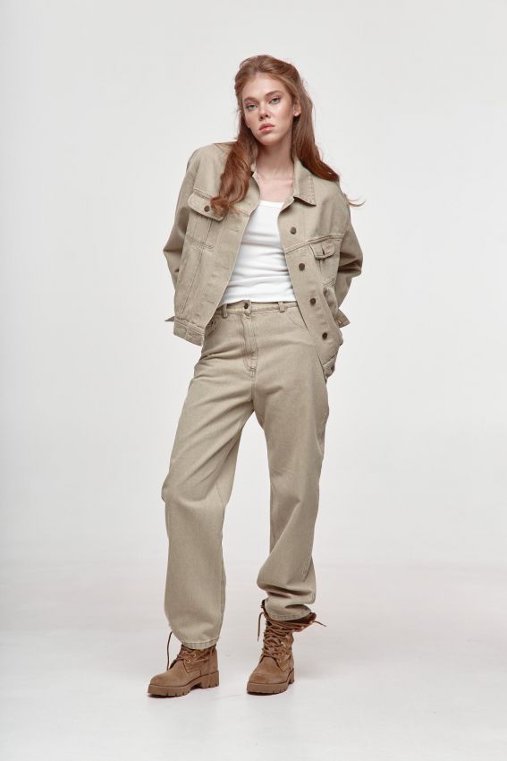 Джинси Avril оливкові