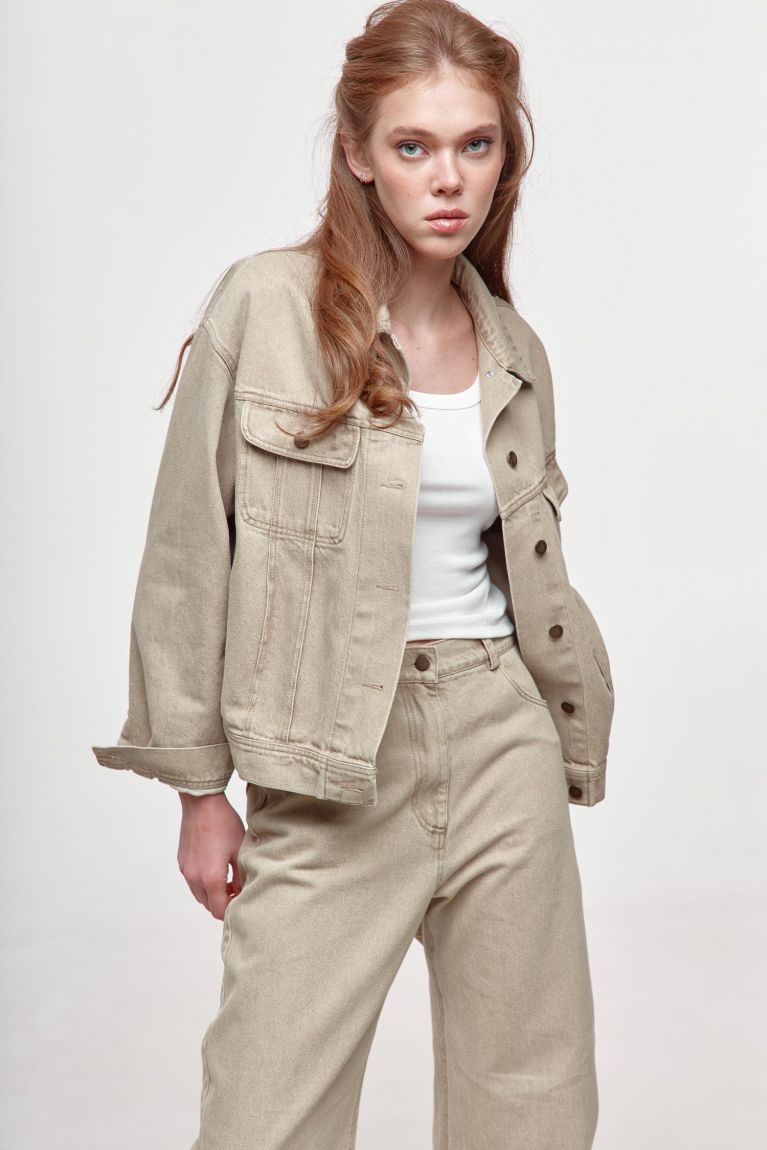 Джинси Avril оливкові