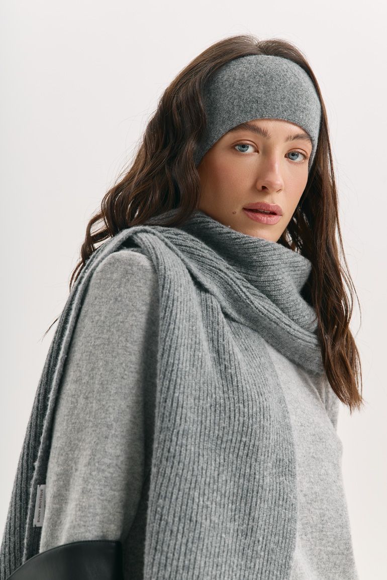 Пов'язка вовна сіра