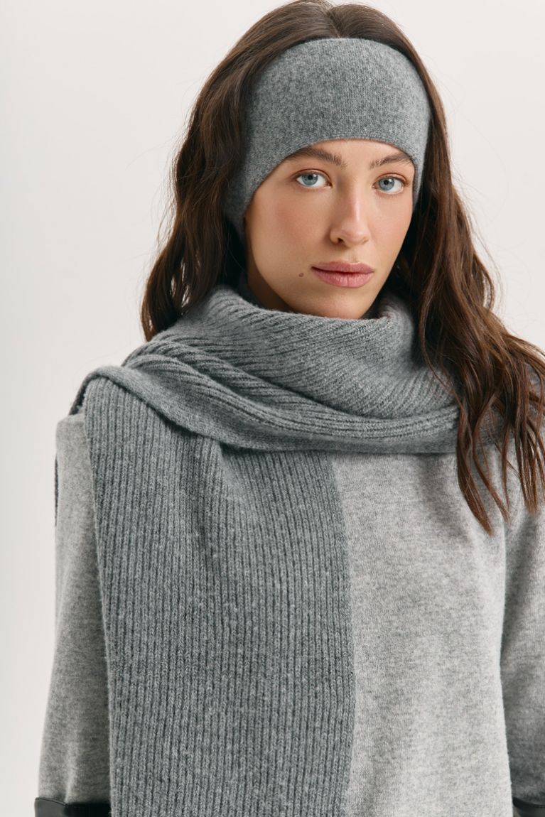 Пов'язка вовна сіра