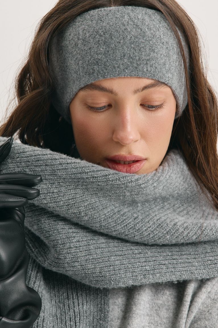 Пов'язка вовна сіра