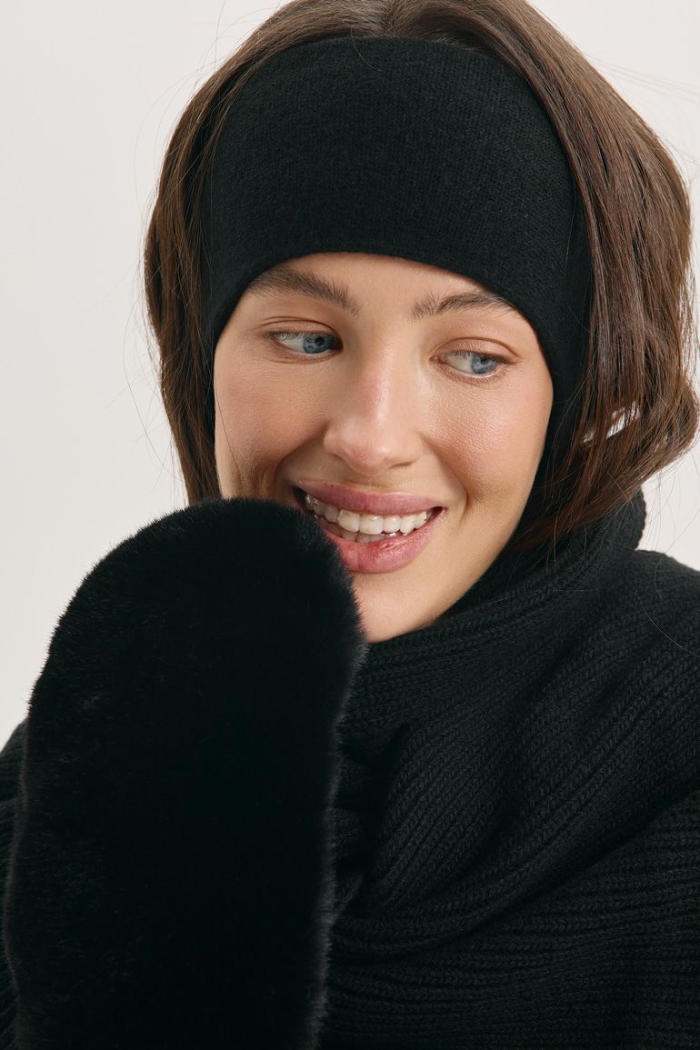 Пов'язка вовна чорна