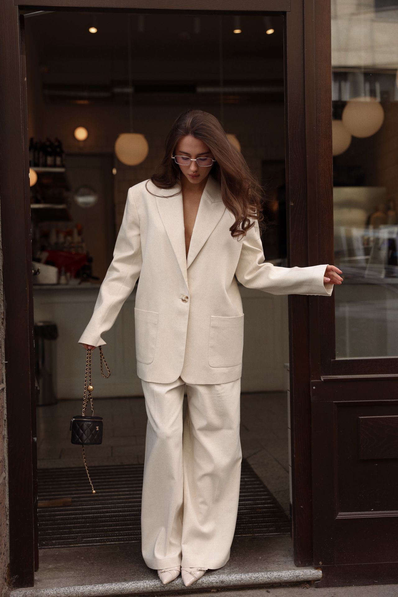 Жакет Linen молочний