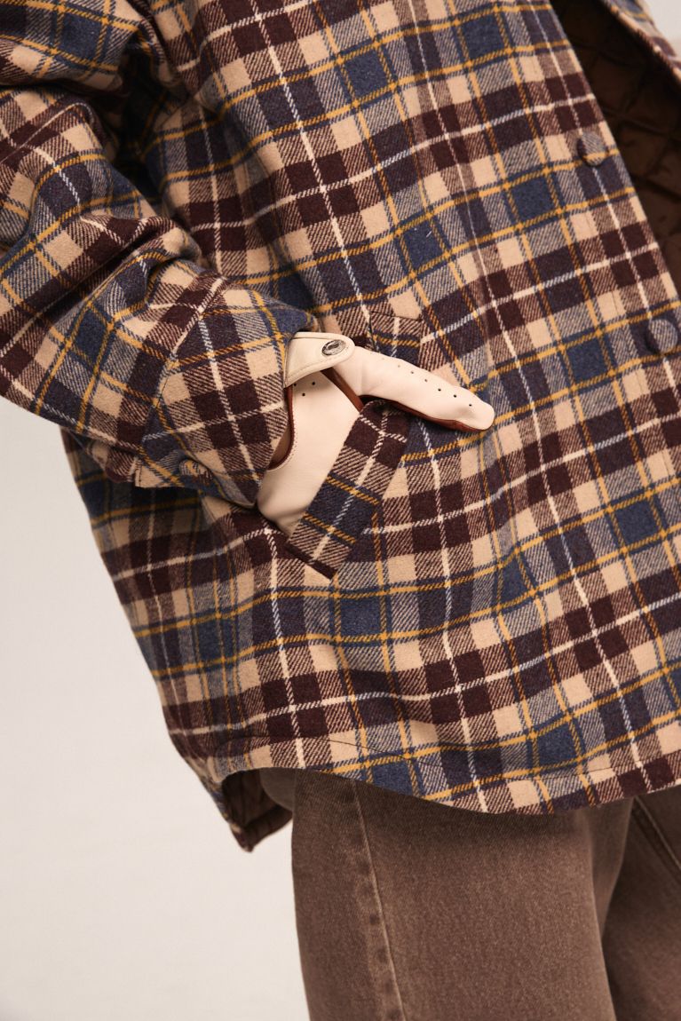 Сорочка Warm коричнева