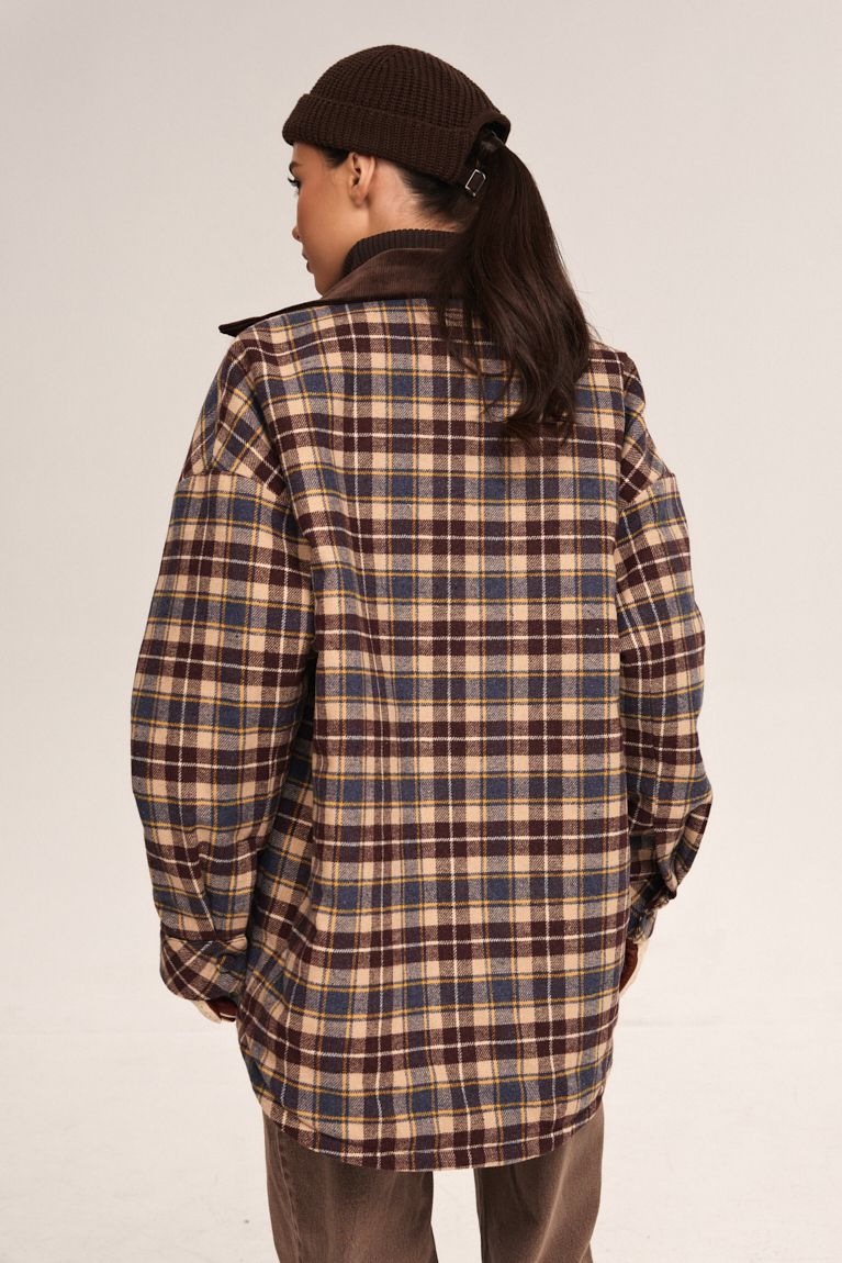 Сорочка Warm коричнева