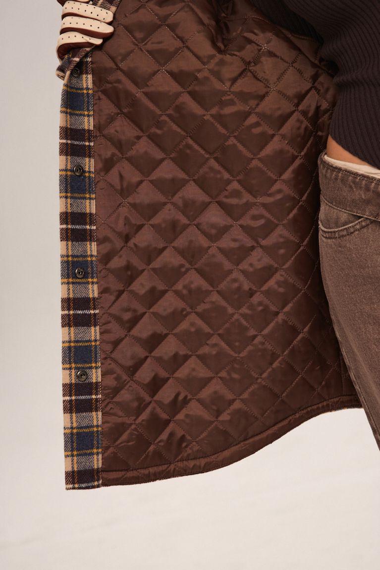 Сорочка Warm коричнева