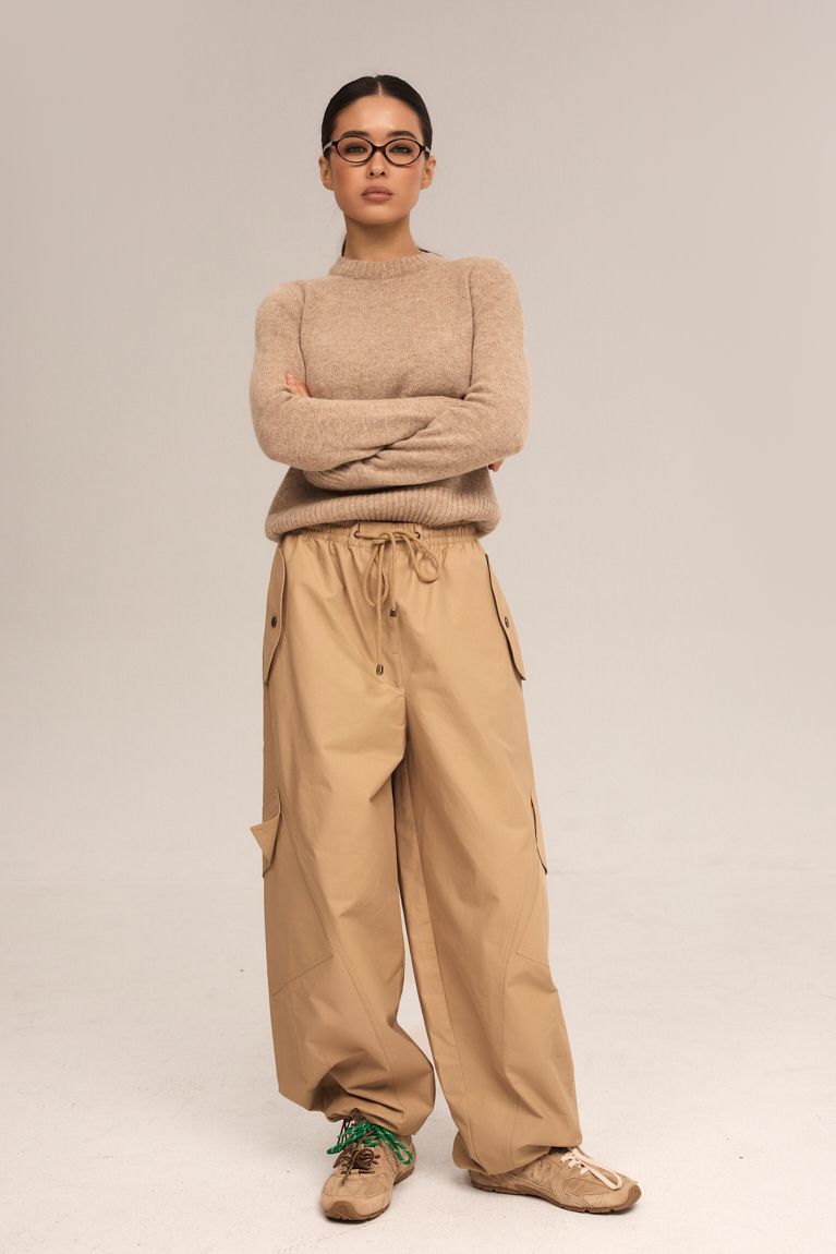 Лонгслів вовна мокко