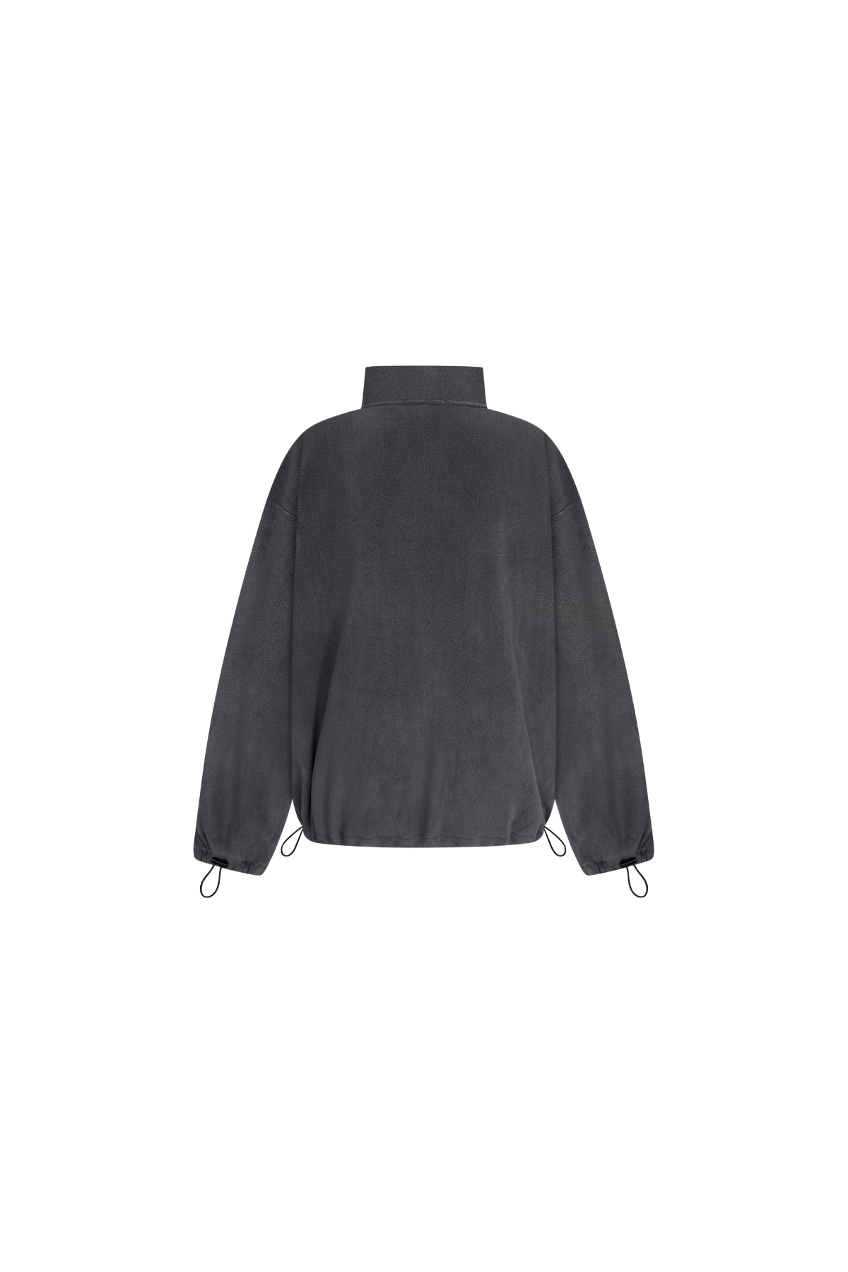 Кофта double zip фліс сіра