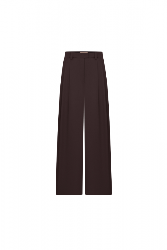 Штани Classic вовна шоколад
