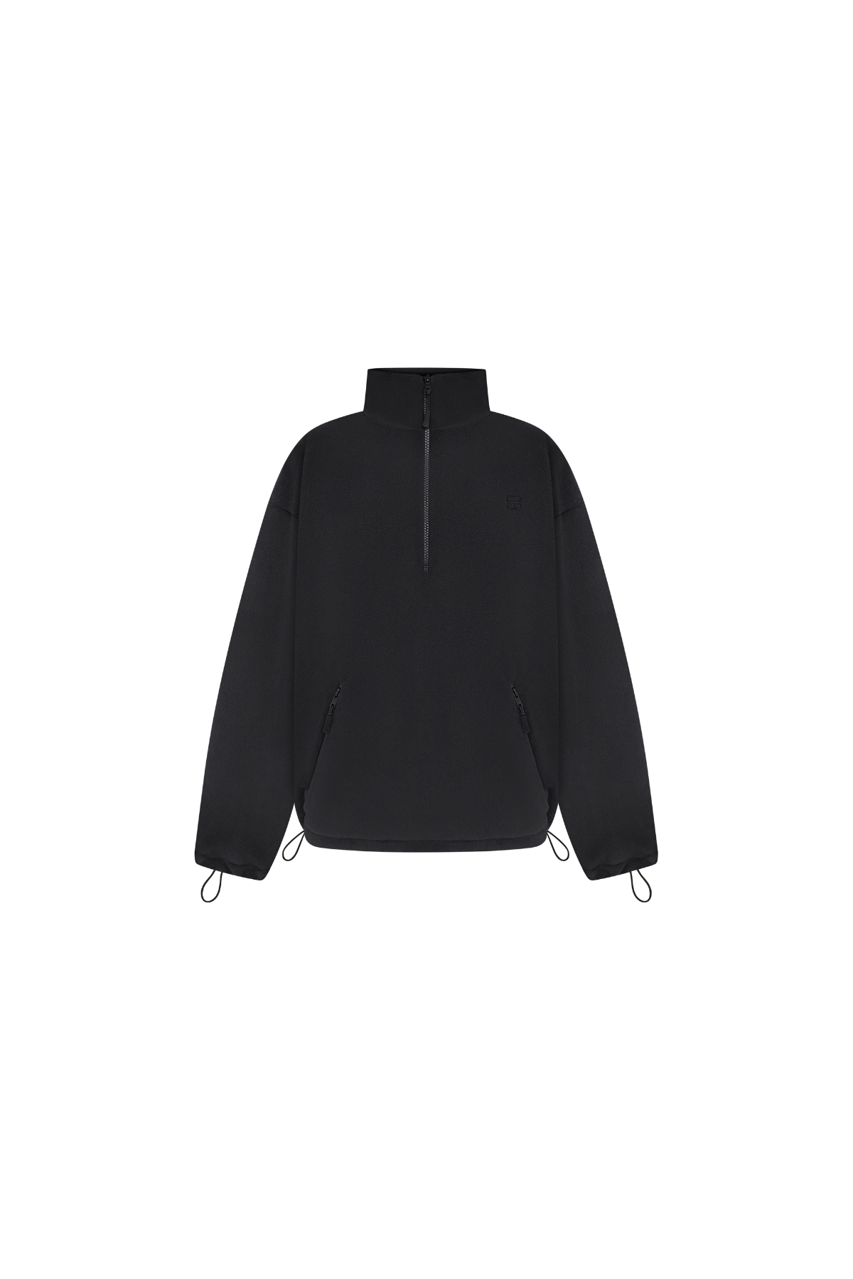 Кофта double фліс чорна