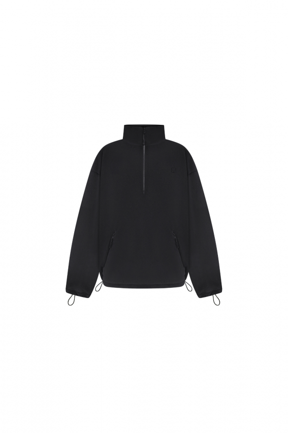 Кофта double фліс чорна