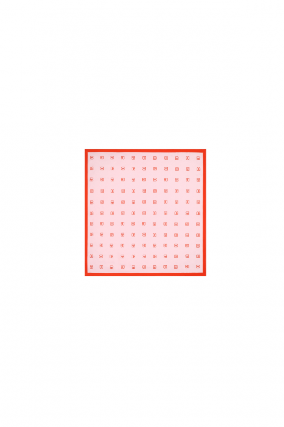 Хустка BUNNY рожева