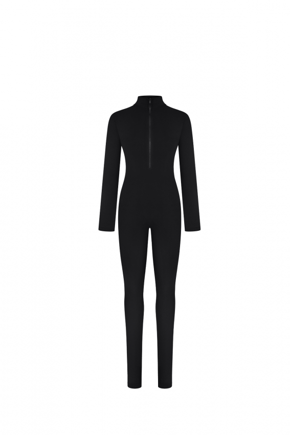 Комбінезон фліс чорний