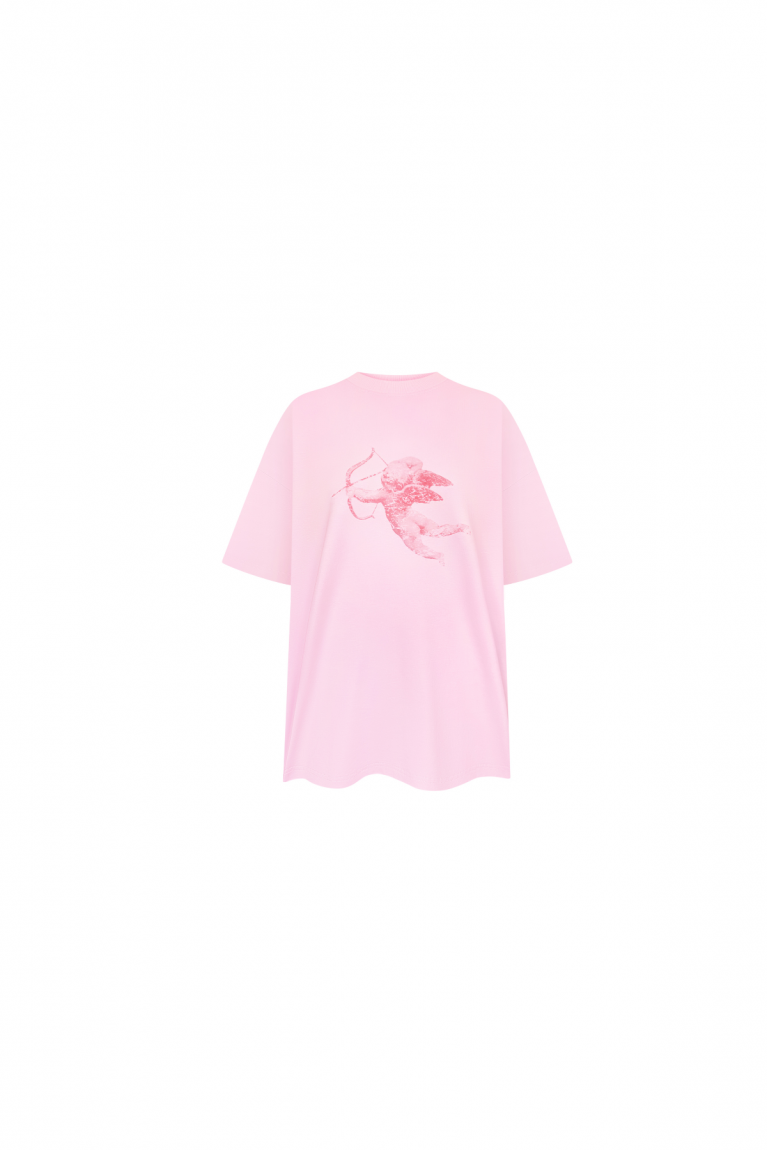 Футболка T-shirt UA angel світло-рожева