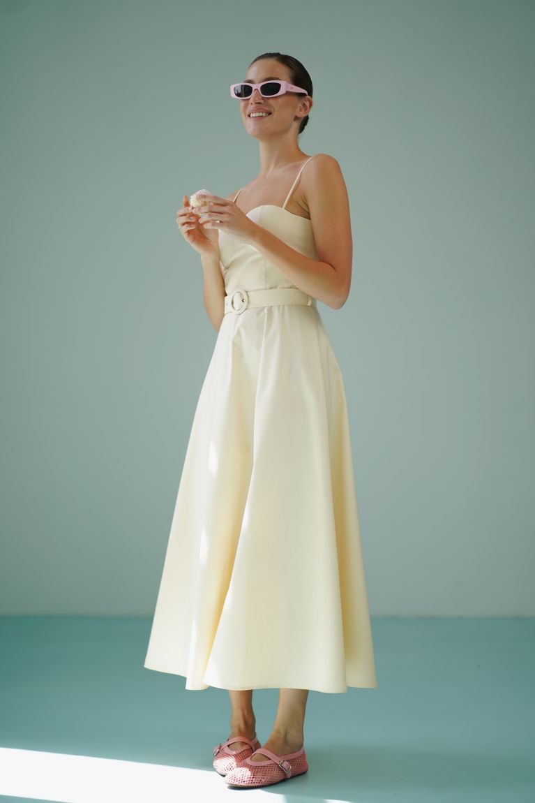 Сукня Флоренція maxi жовта