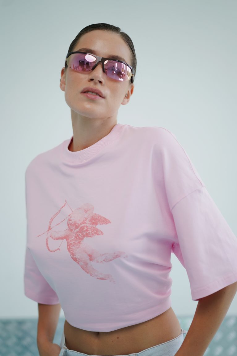 Футболка T-shirt UA angel рожева