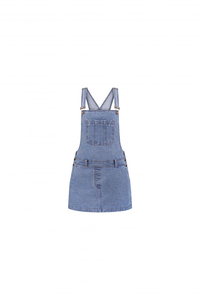 Сарафан джинс синій