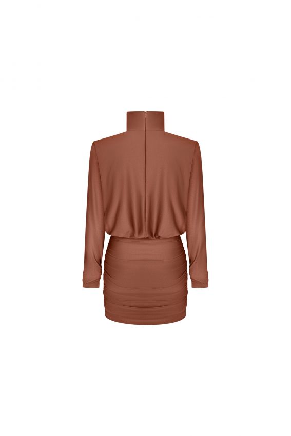 Сукня Sparkle біфлекс шоколад