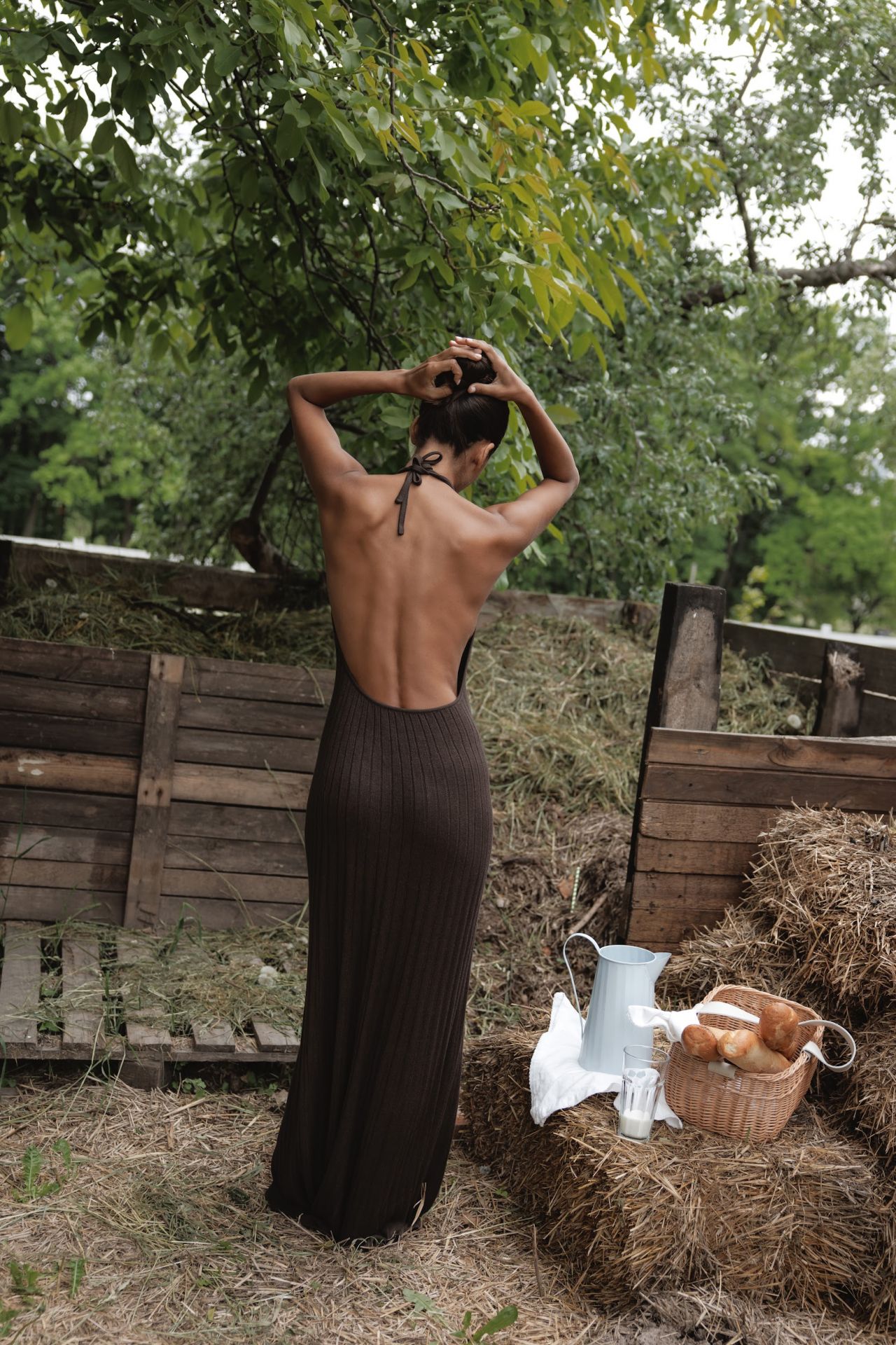 Сукня в'язана Vikki шоколад