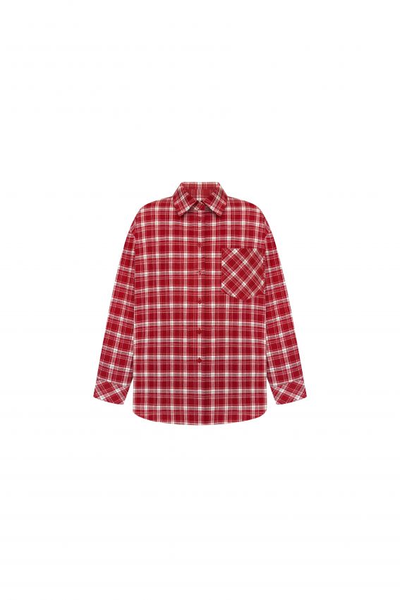 Сорочка OPEN SHIRT червона