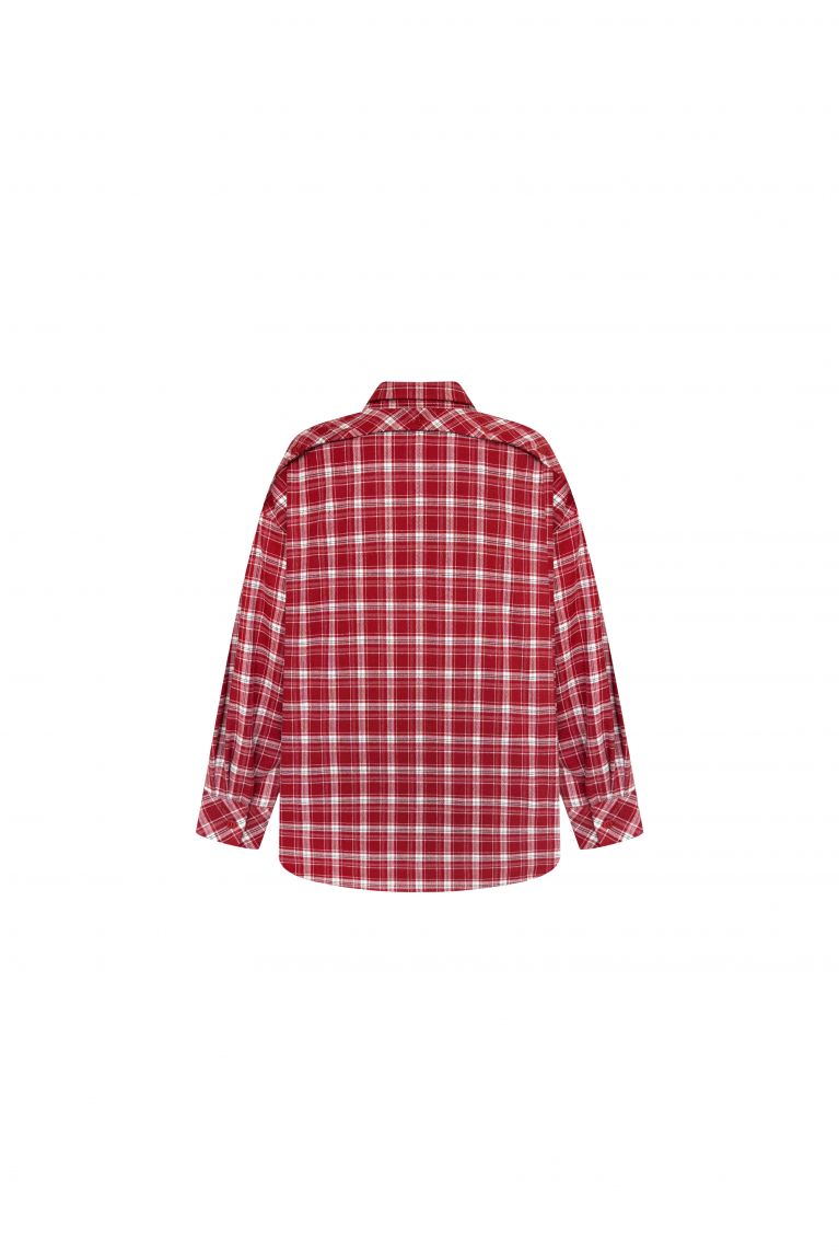 Сорочка OPEN SHIRT червона