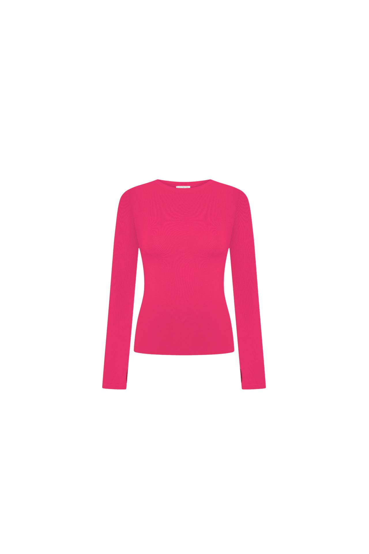 Лонгслів-рукавичка малина