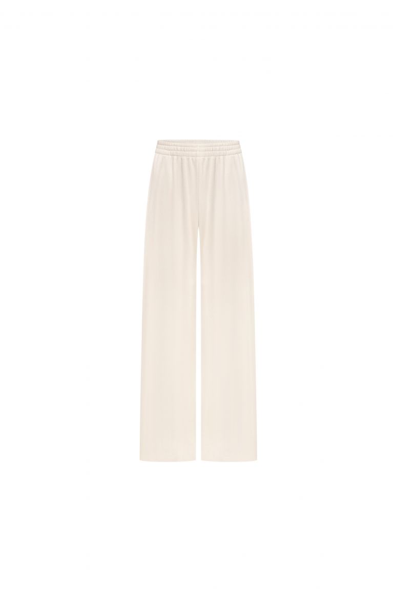 Штани double фліс екрю