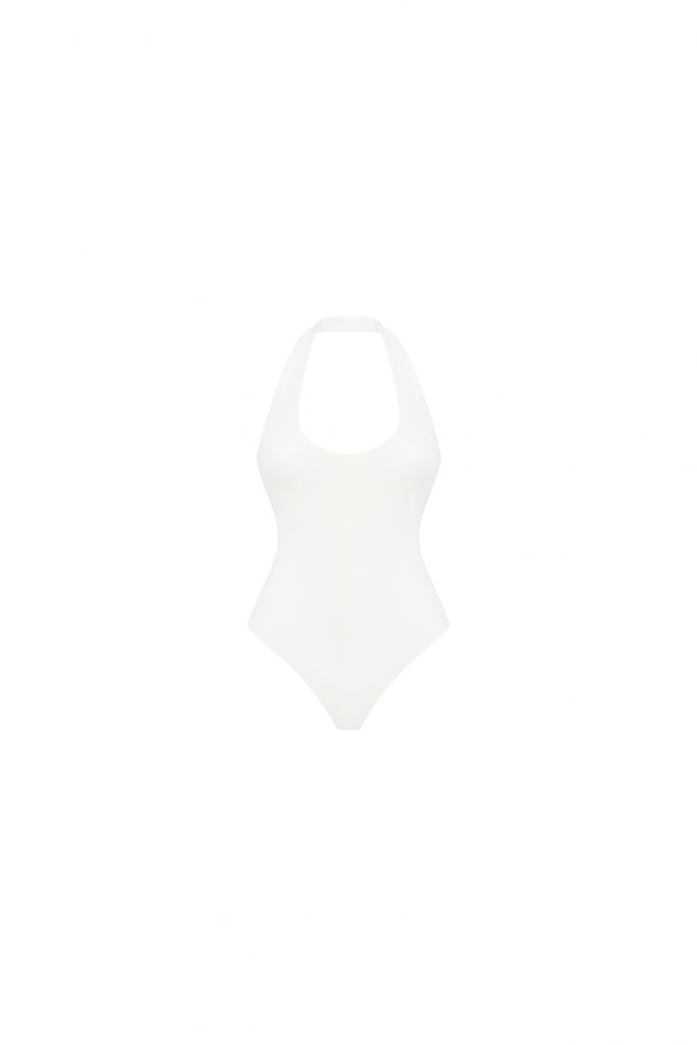 Боді Halter молочний