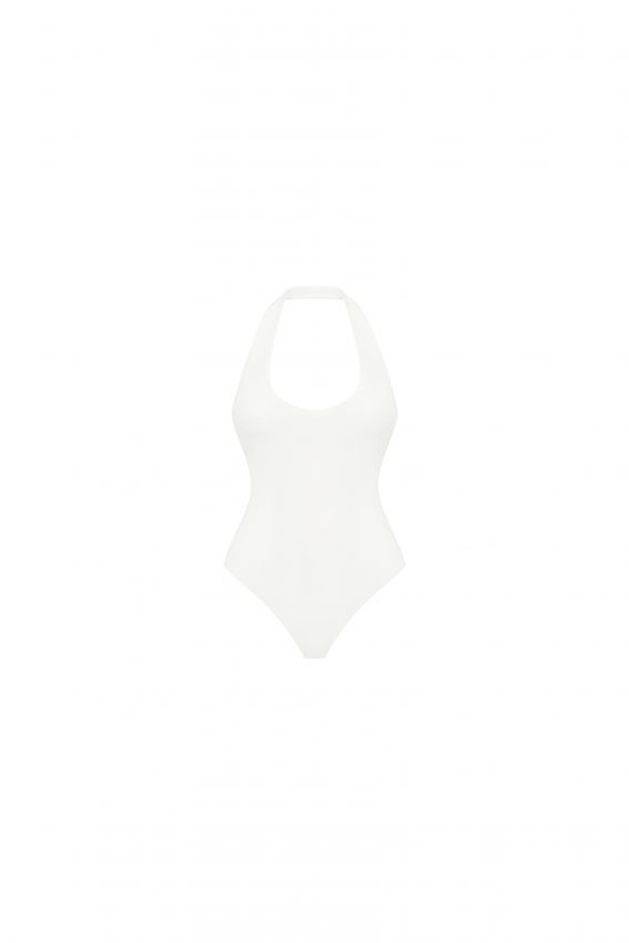 Боді Halter молочний