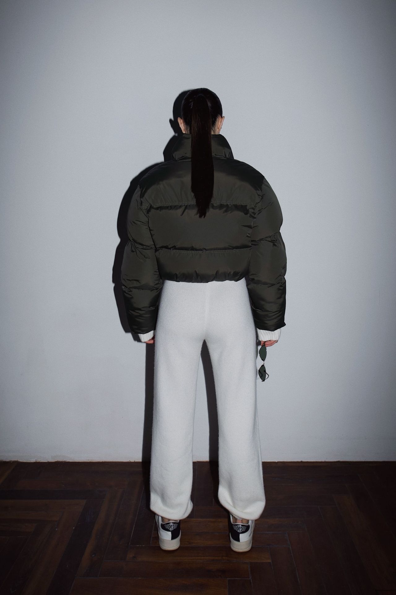 Куртка дута темний хакі