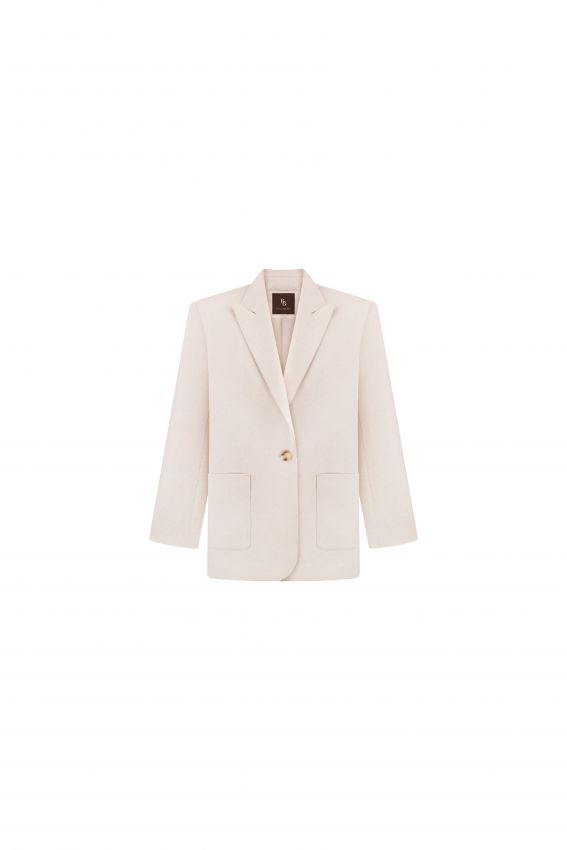 Жакет Linen молочний