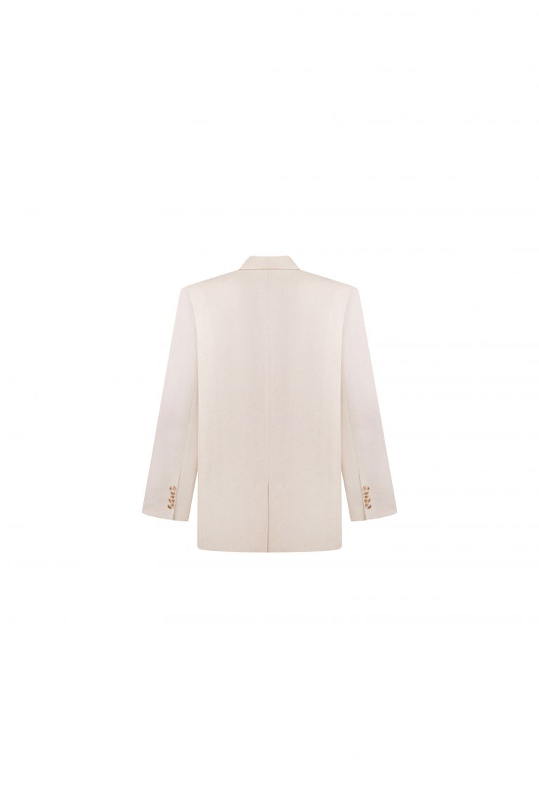 Жакет Linen молочний