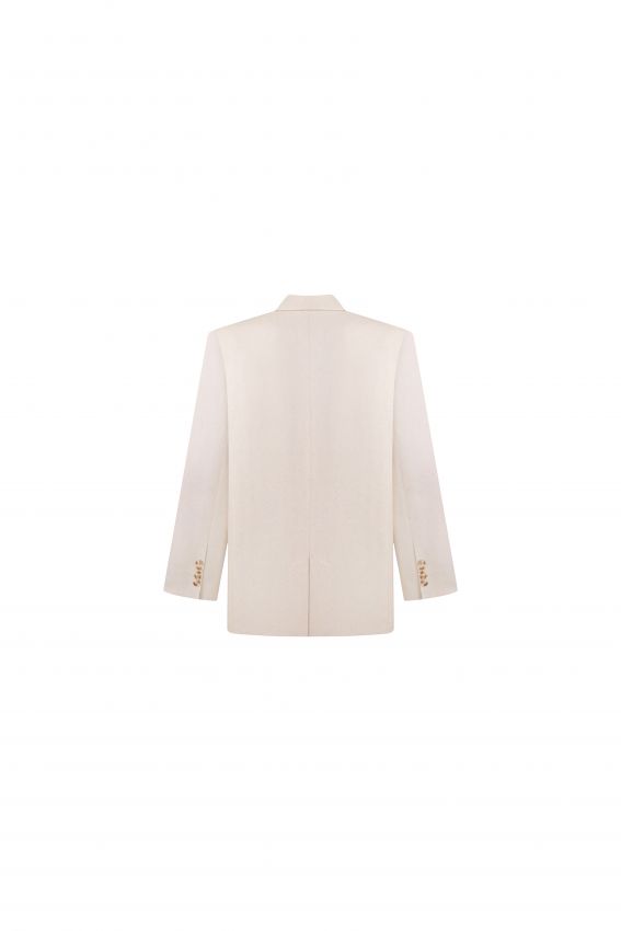 Жакет Linen молочний