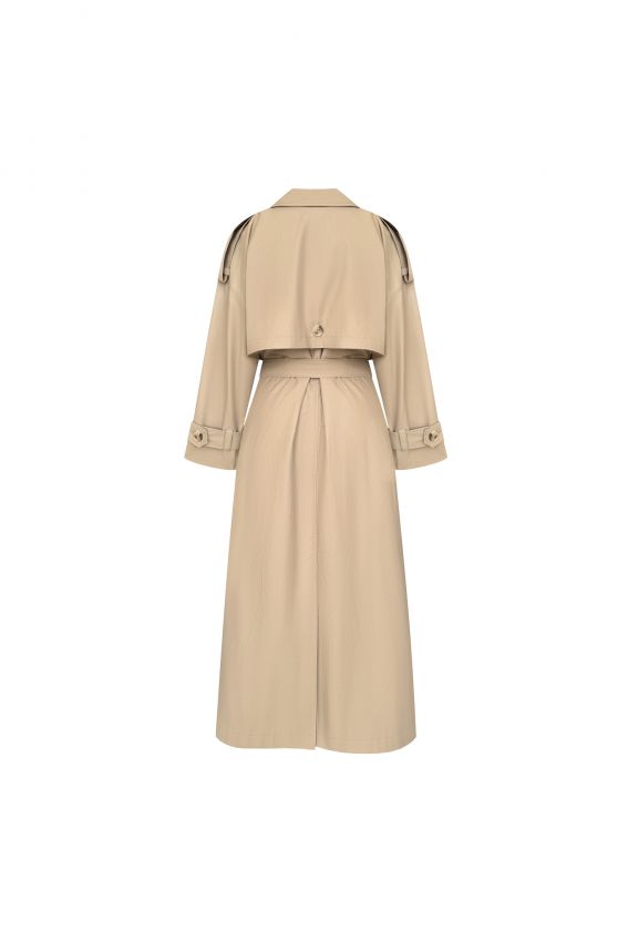 Тренч Bahoi беж