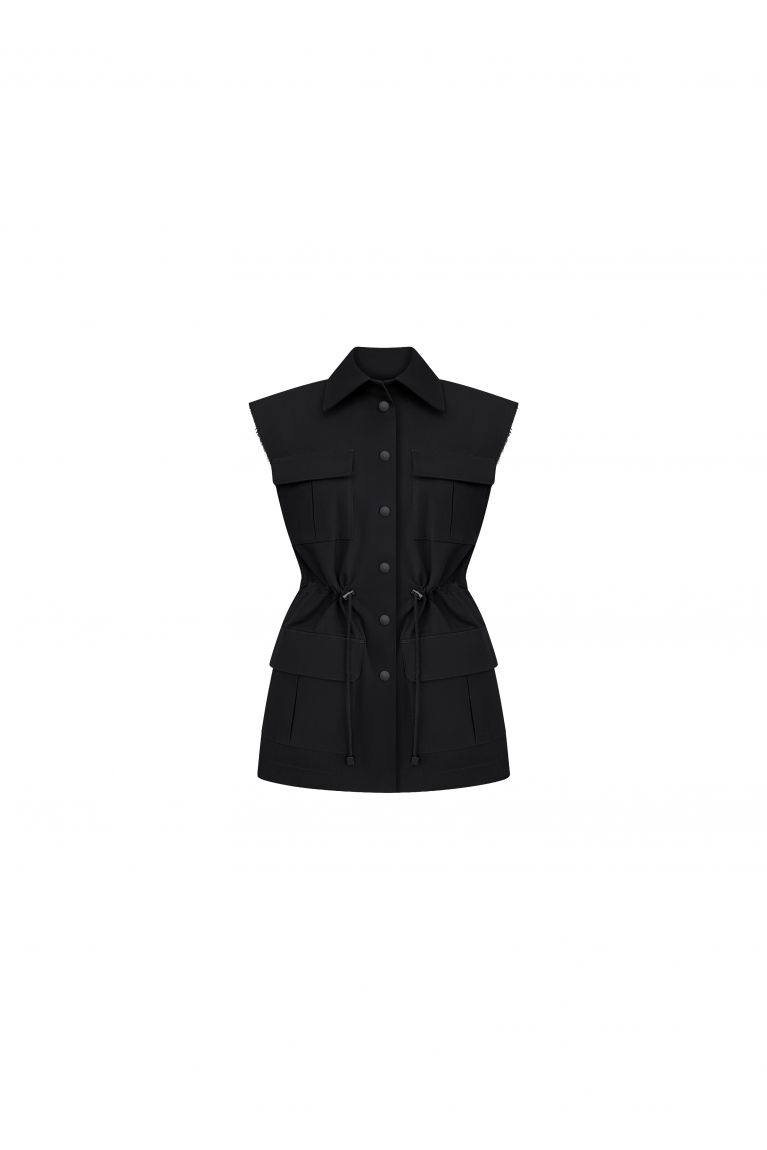 Жилет Сафарі чорний