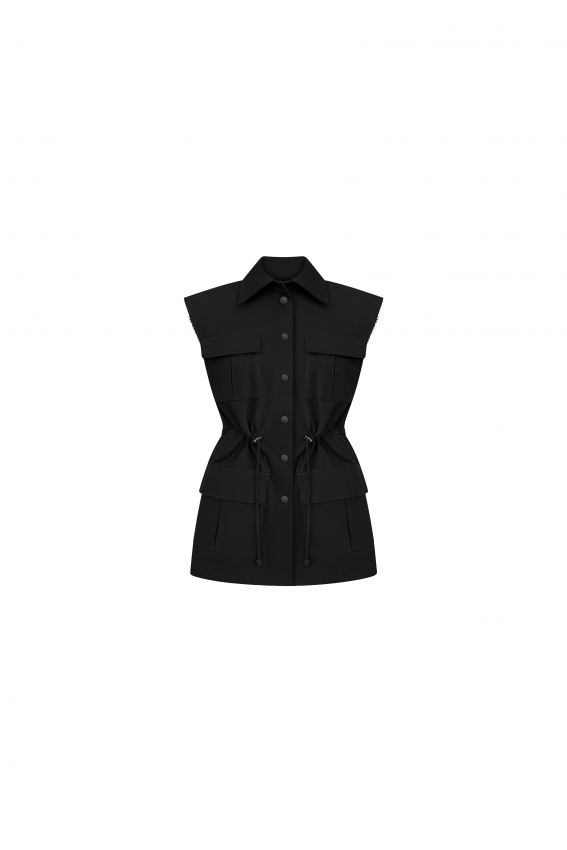 Жилет Сафарі чорний