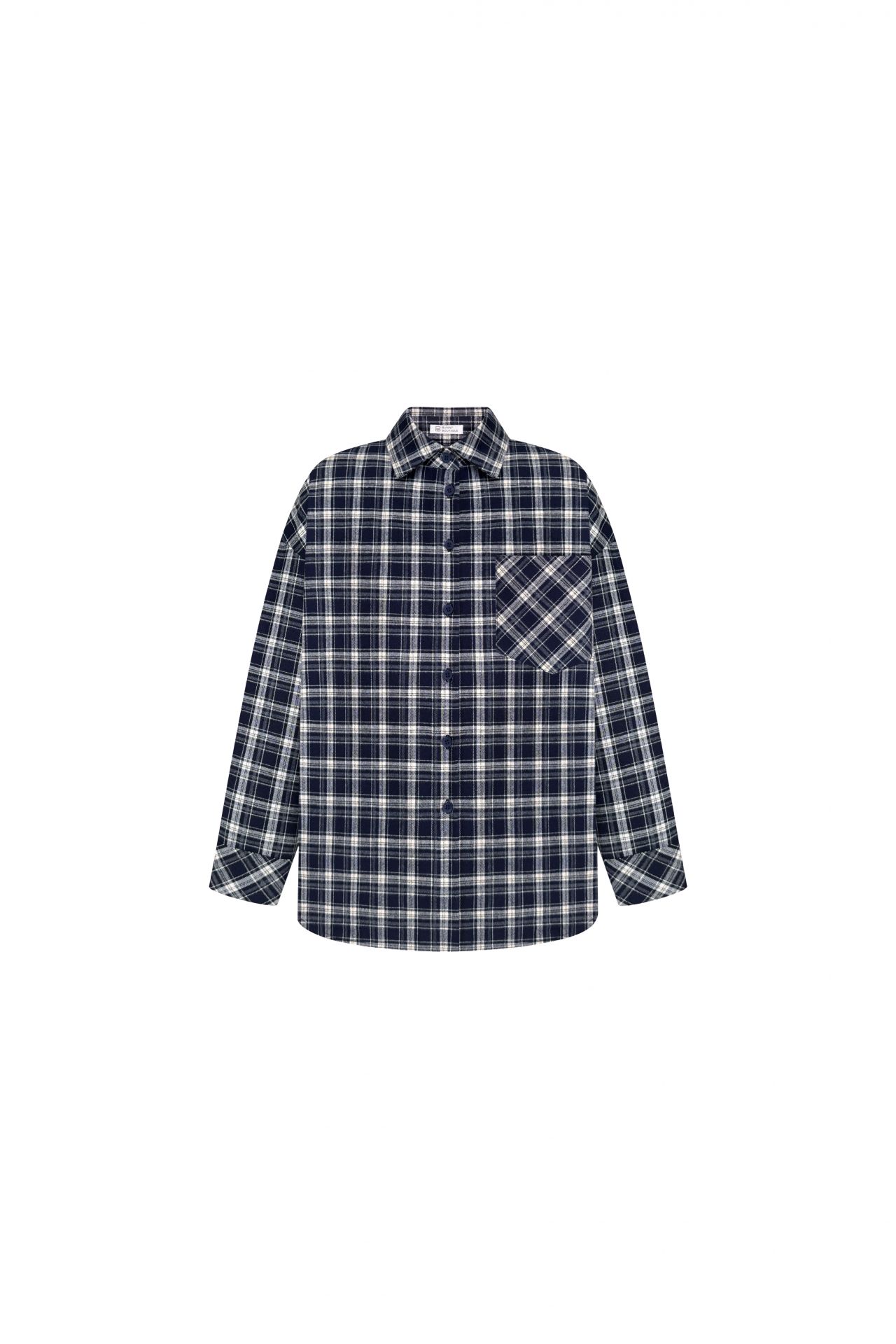 Сорочка OPEN SHIRT темно-синя