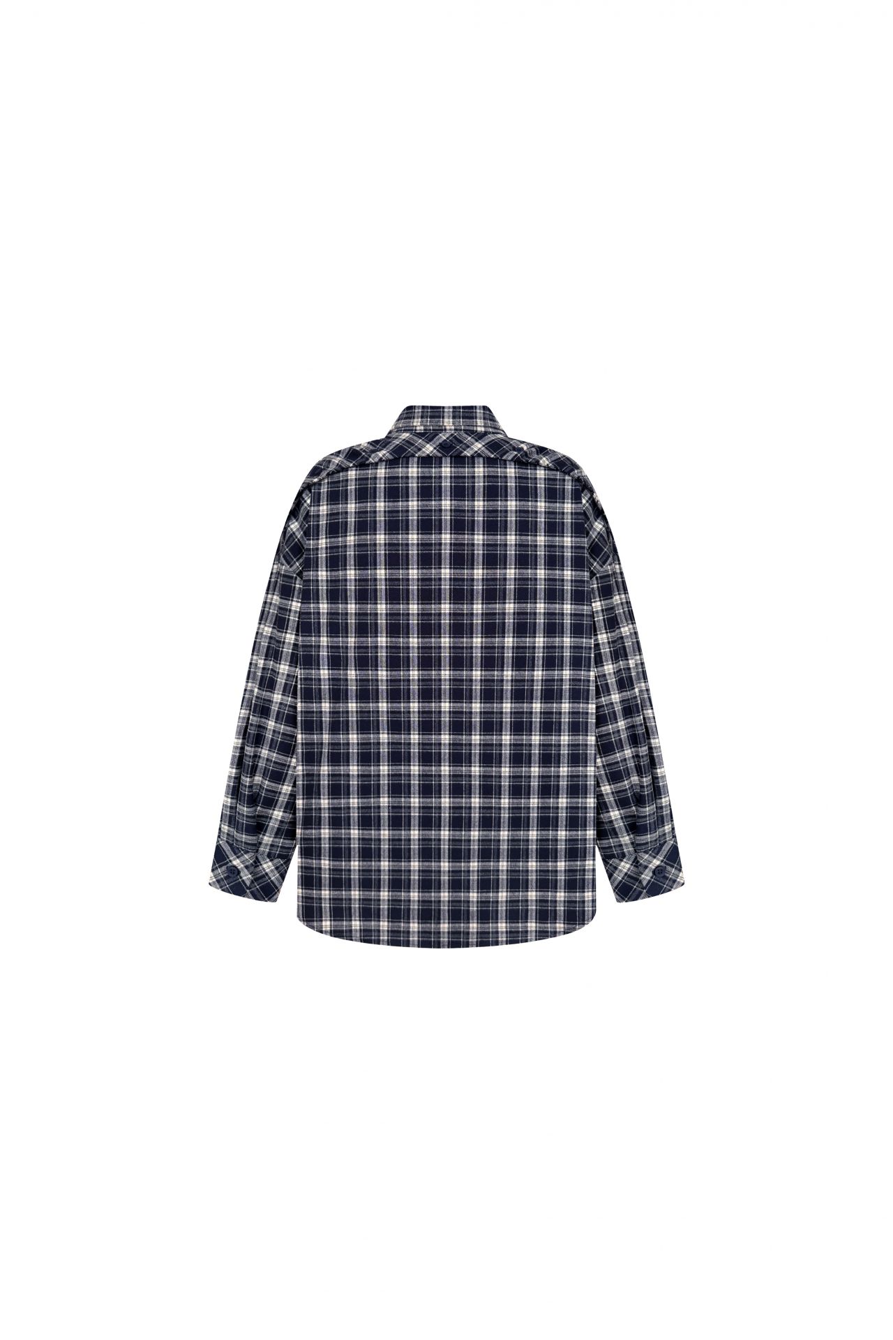 Сорочка OPEN SHIRT темно-синя