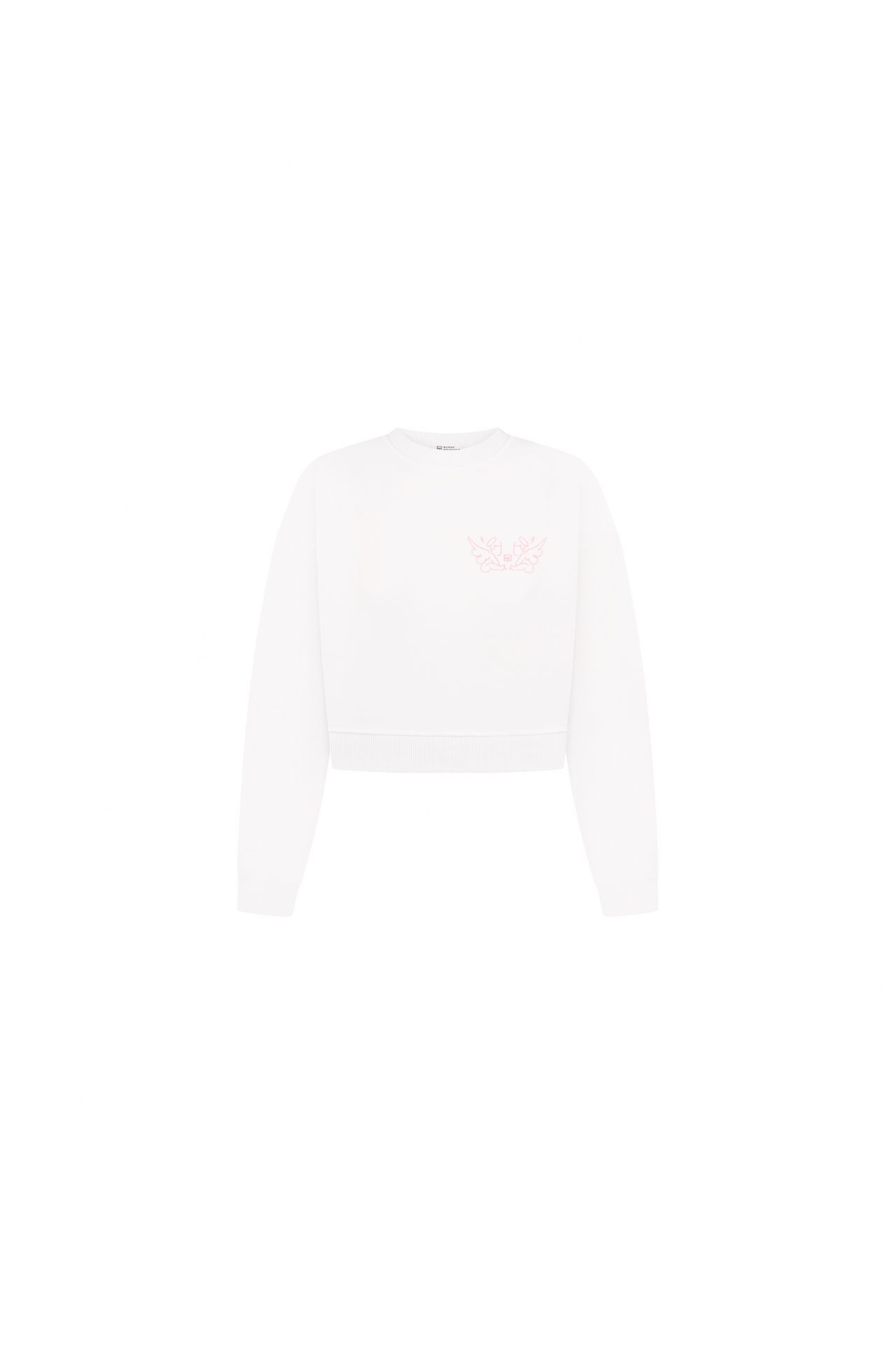 Світшот mini Angel молочний