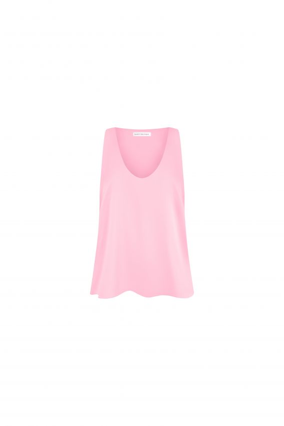 Майка double рожева