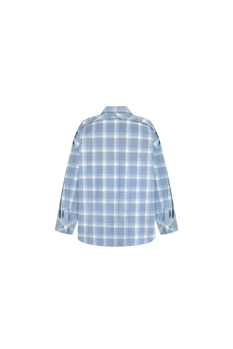 Сорочка OPEN SHIRT блакитна