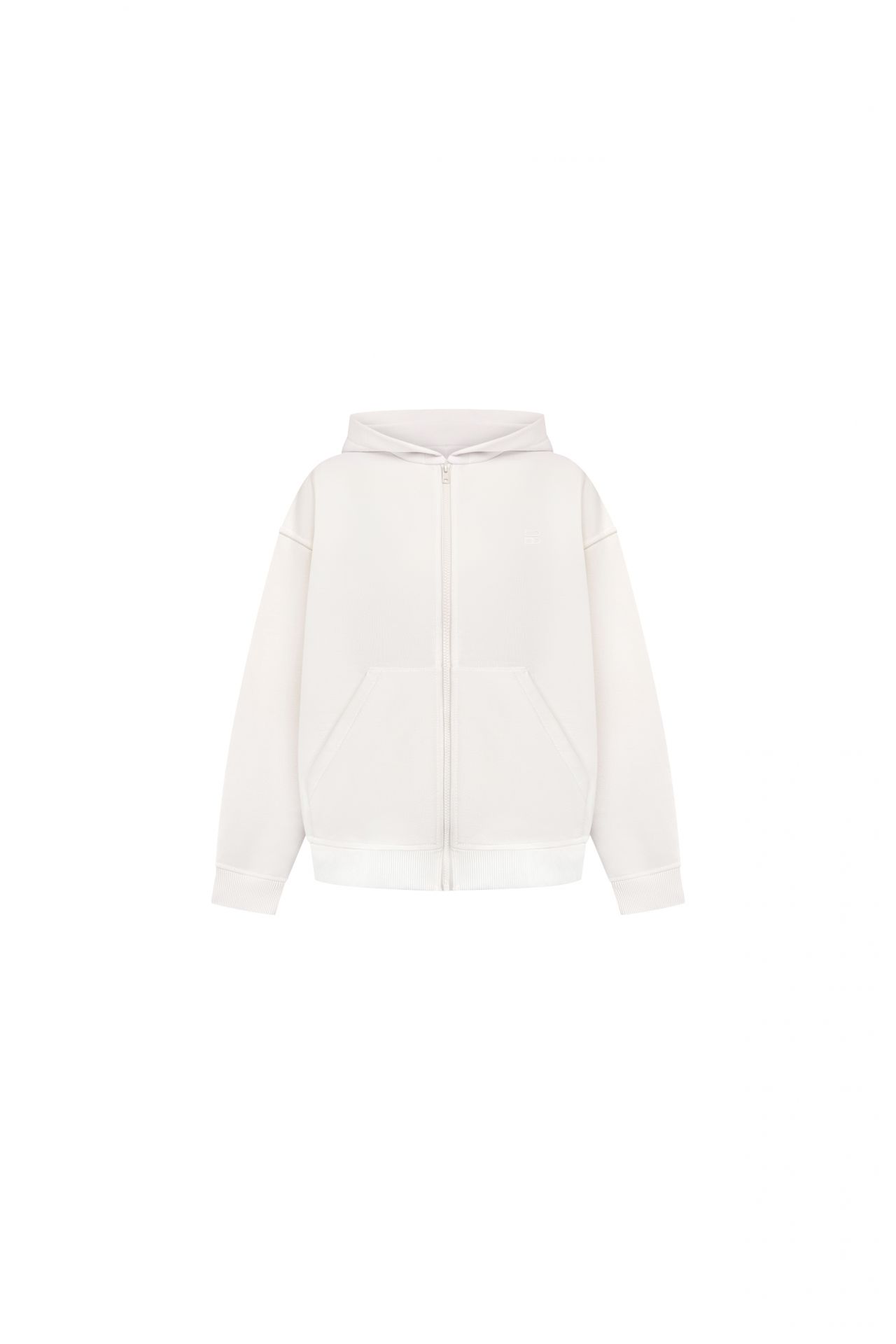 Худі zip тринитка 2026 молочний